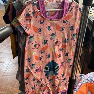 🌈4/$25🌈 Disney Pink Stitch Nightgown
